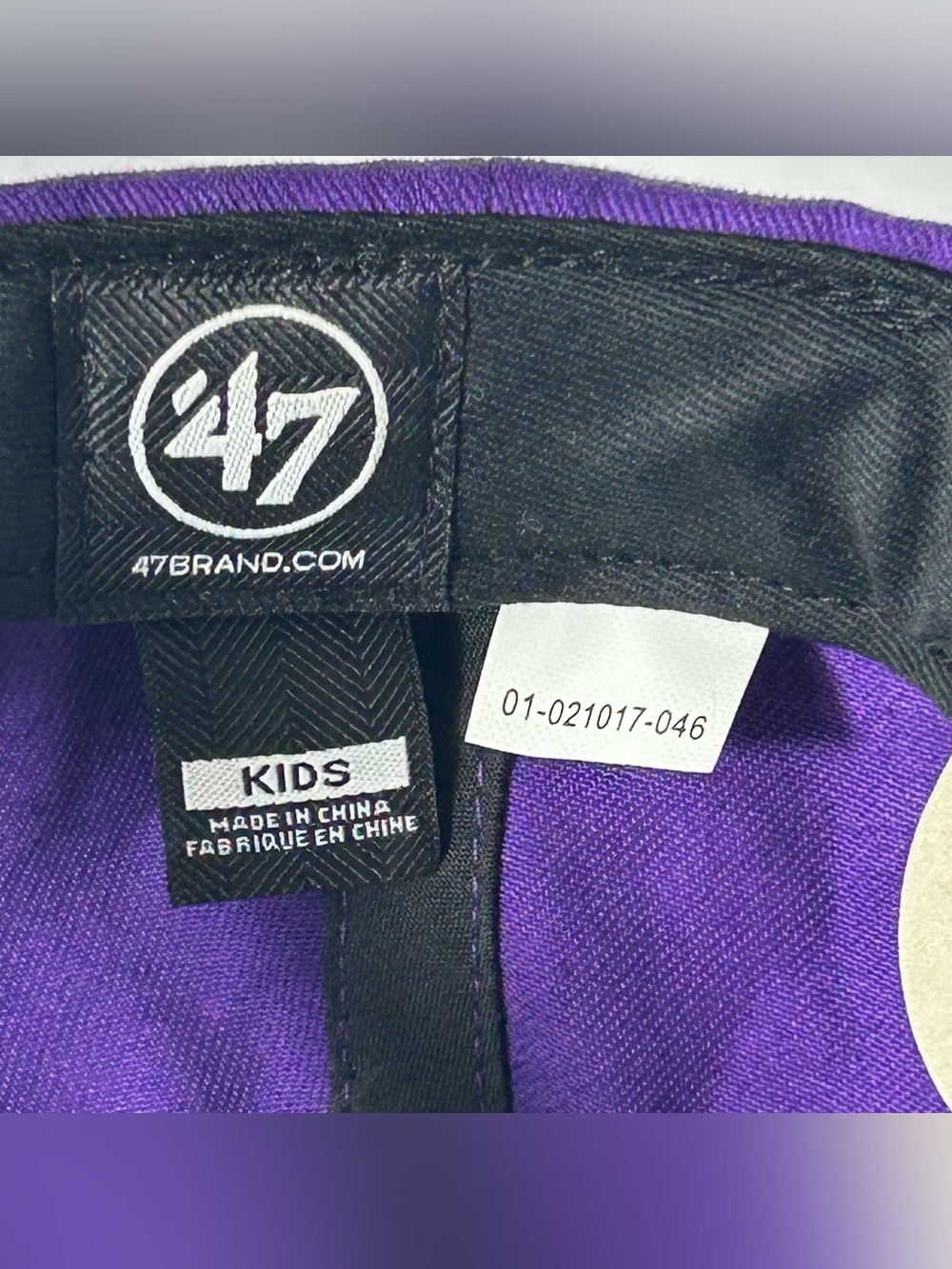 New Pittsburgh Steelers Kids Girls Hat Cap 47 Brand Doodle Graphic Logo Football - Picture 3 of 9